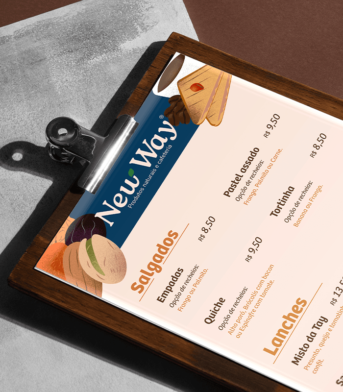 Identidade visual produtos naturais